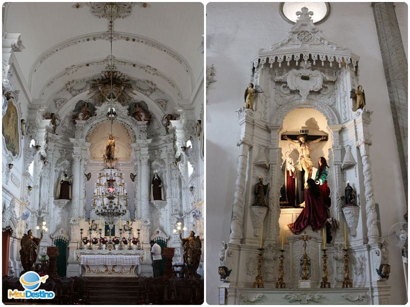 Interior da Igreja de Nossa Senhora do Carmo