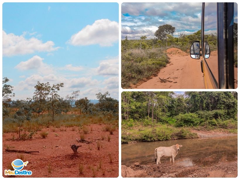 Caminho até o Circuito - Turismo Rural em Três Marias-MG