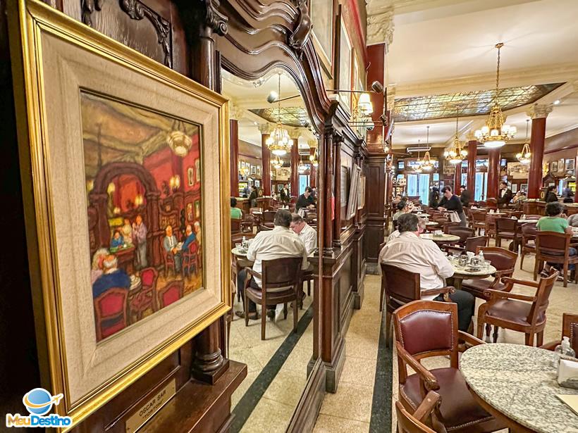 Café Tortoni - o café mais antigo de Buenos Aires