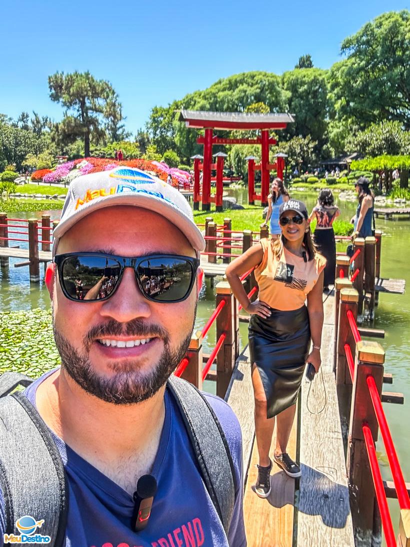 André Morato e Kalídia Silva em Buenos Aires