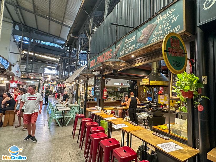 Mercado de San Telmo - Onde comer em Buenos Aires - Argentina