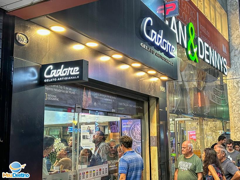 Cadore Gelato - Onde comer em Buenos Aires - Argentina