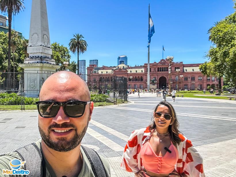 Casa Rosada e Plaza de Mayo - Centro de Buenos Aires - Argentina