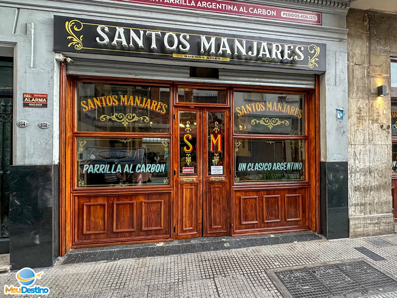 Restaurante Santos Manjares - Parrilla em Buenos Aires - Argentina
