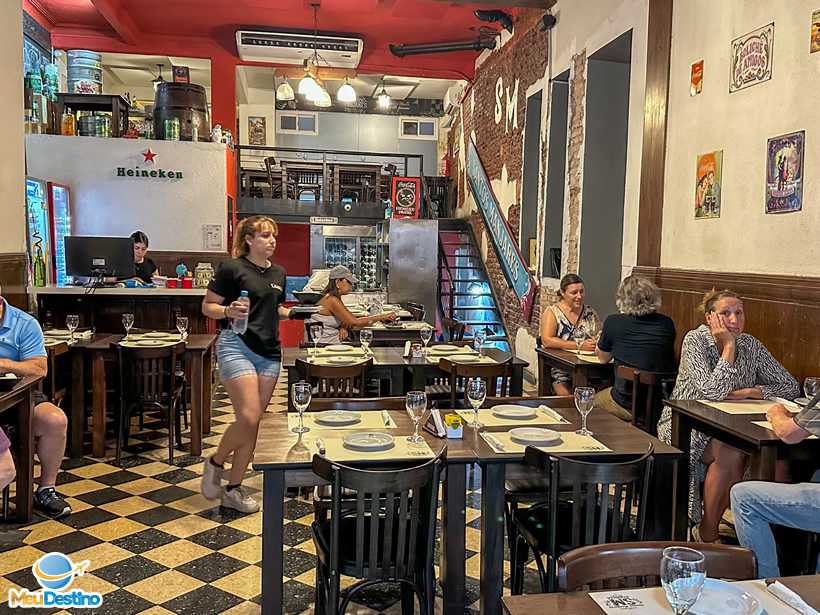 Interior do restaurante