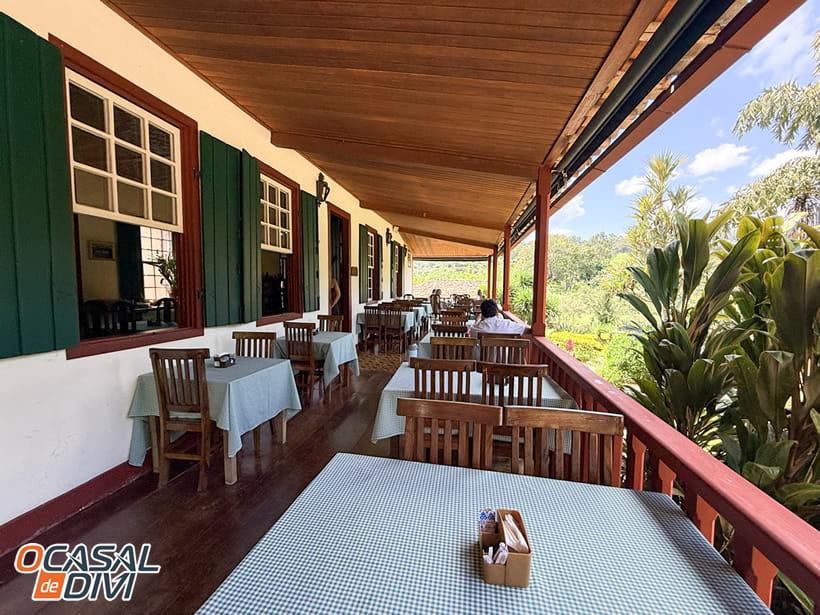 Restaurante - Hotel Fazenda Palestina-MG