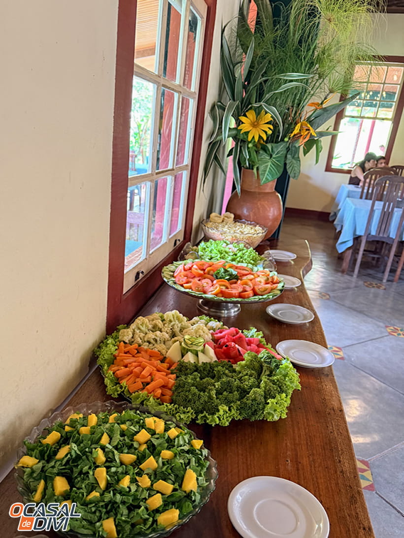 Almoço - Hotel Fazenda Palestina-MG