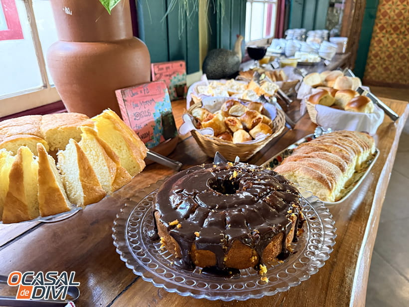 Café da Manhã - Hotel Fazenda Palestina-MG
