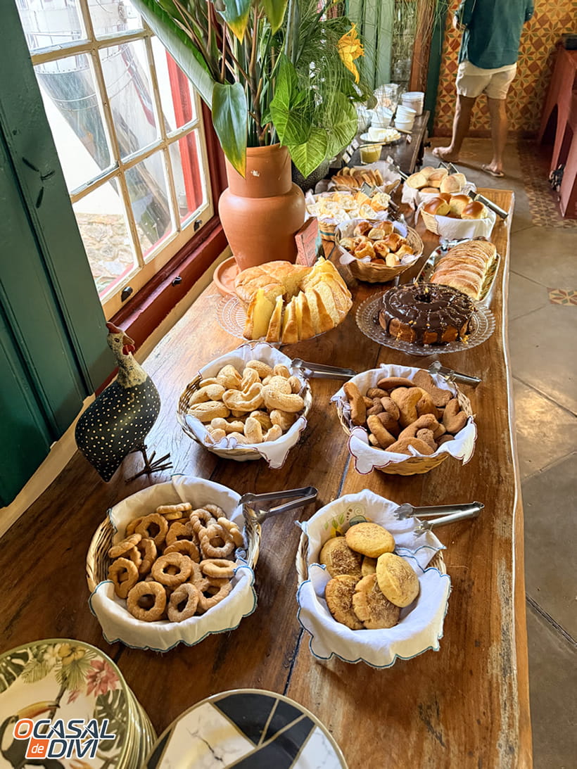 Café da Manhã - Hotel Fazenda Palestina-MG