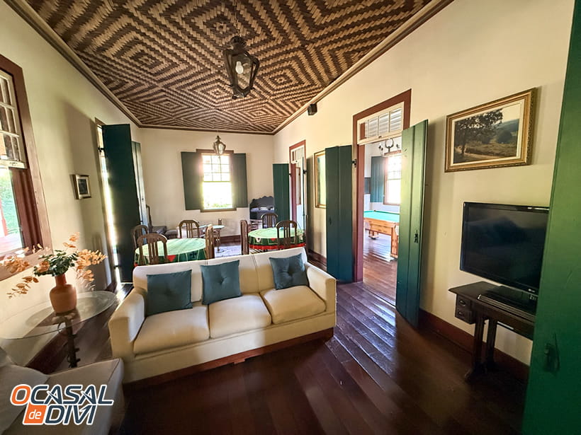 Casarão de 210 anos - Hotel Fazenda Palestina - Itapecerica-MG