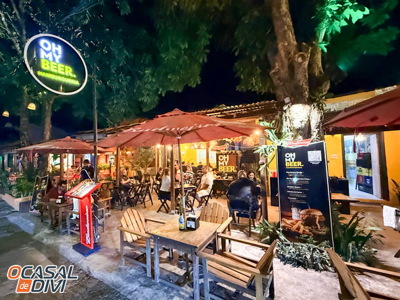 Oh My Beer Hamburgueria - Rua Nova - Arraial D'ajuda - Bahia