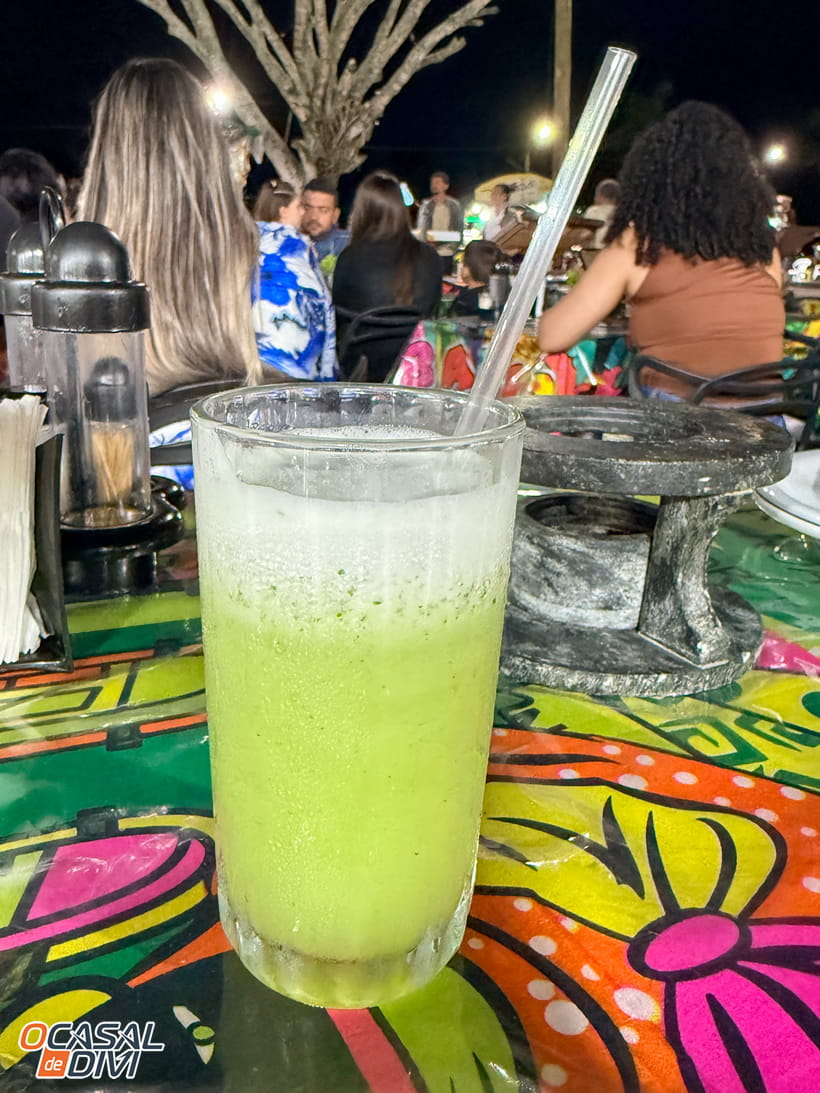 Suco de Abacaxi com Hortelã