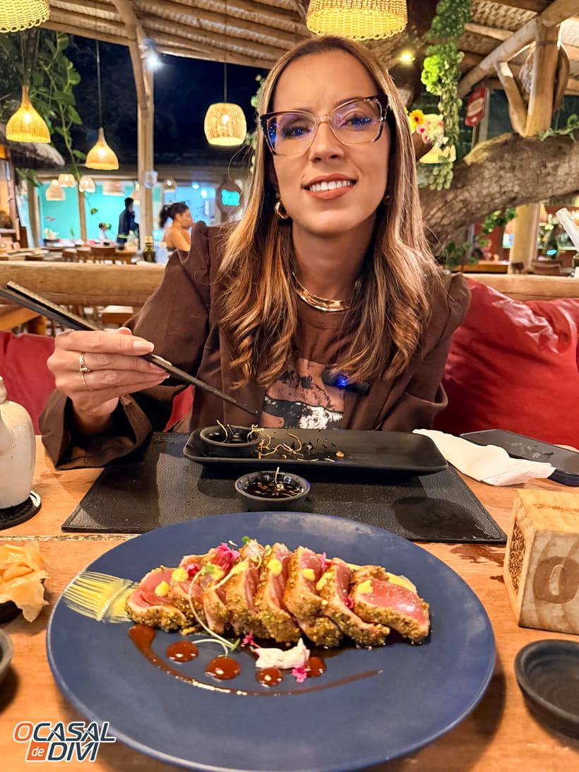 Atum Selado Defumado - Sushi Yang - Arraial D'ajuda - Bahia