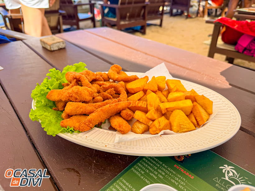 Porção de Isca de Peixe