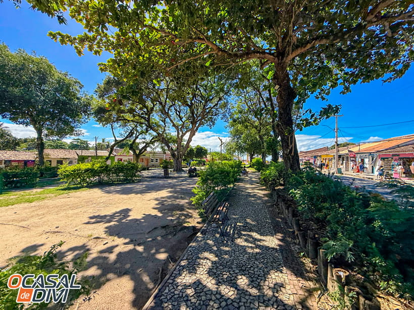 Praça da Igreja - Centro Histórico de Arraial D'ajuda - Bahia