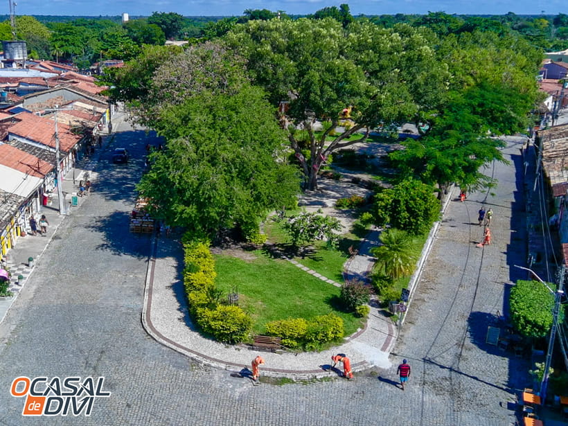 Praça da Igreja - Centro Histórico de Arraial D'ajuda - Bahia