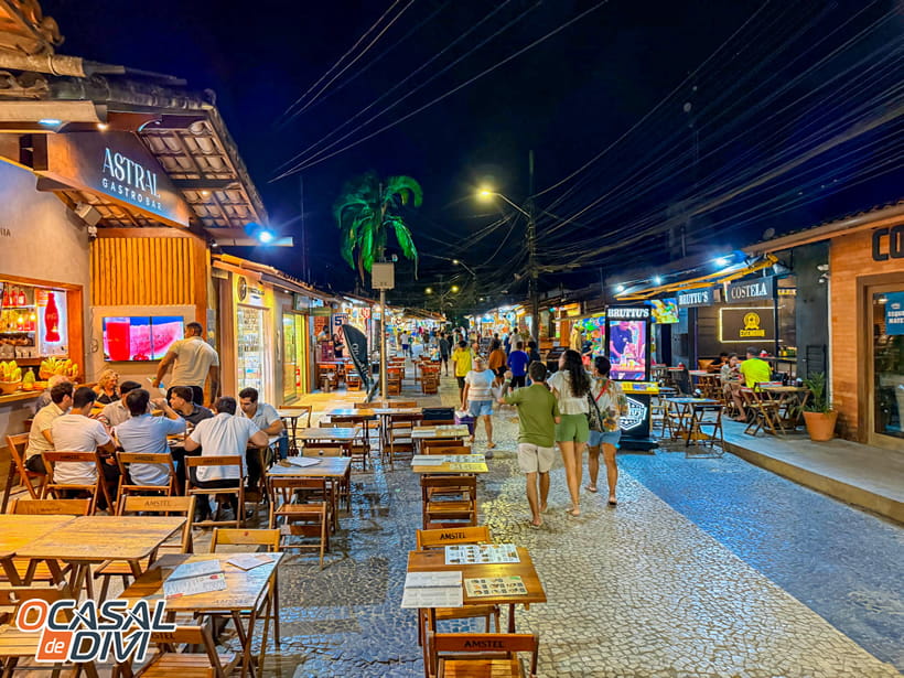 Rua da Broadway - Arraial D'ajuda - Bahia
