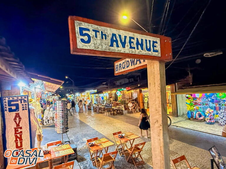 Rua da Broadway - Arraial D'ajuda - Bahia