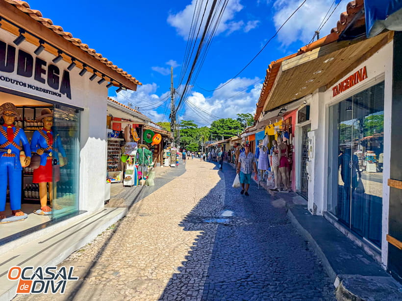 Rua da Broadway - Arraial D'ajuda - Bahia