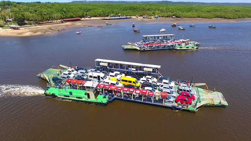 Travessia da Balsa em Porto Seguro